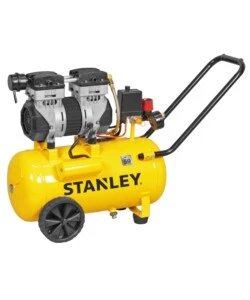 Compressore aria silenziato stanley 'sxcms1324he' 24l 1,3hp